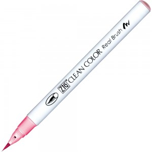 Caneta Zig Clean Color Real Brush Kuretake 214 Cyclamem Pink