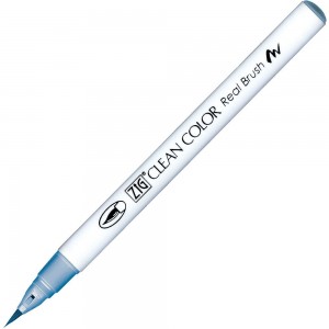 Caneta Zig Clean Color Real Brush Kuretake 311 Hyacinth Blue