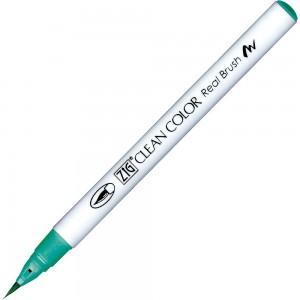 Caneta Zig Clean Color Real Brush Kuretake 420 Mint Leaf