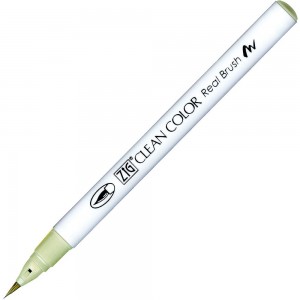 Caneta Zig Clean Color Real Brush Kuretake 422 Pastel Green