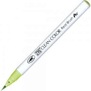Caneta Zig Clean Color Real Brush Kuretake 406 Sage Green
