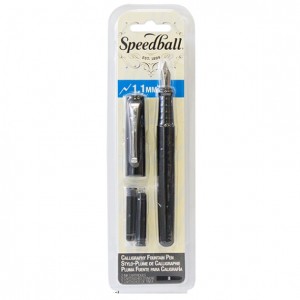 Caneta Tinteiro Luxo Speedball Para Caligrafia 1.1mm