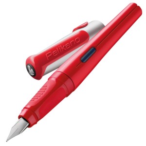 Caneta Tinteiro Pelikano Vermelha Pelikan