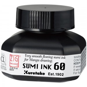 Tinta Sumi Ink Zig 60ml Kuretake