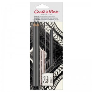 Kit De Lápis Conté à Paris Desenhista Basico