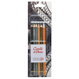Kit De Lápis Conté à Paris Crayon e Grafite