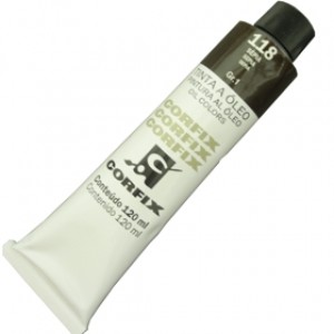 Tinta a Óleo Corfix 120ml 118 Sépia G1