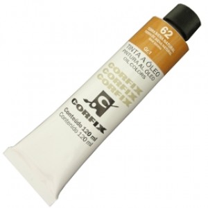 Tinta a Óleo Corfix 120ml 062 Terra Siena Natural G1