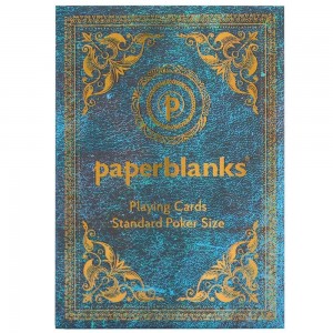 Baralho Paperblanks 52 Cartas Design Azure