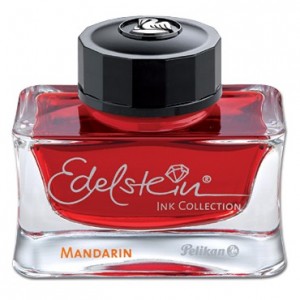 Tinta Edelstein Pelikan Para Caneta Tinteiro 50ml Mandarin