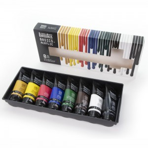 Estojo Tinta Acrílica Liquitex 06 Cores Basics 75ml 