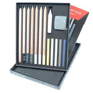 Estojo de Desenho Light & Shade Caran D’Ache 15 Peças