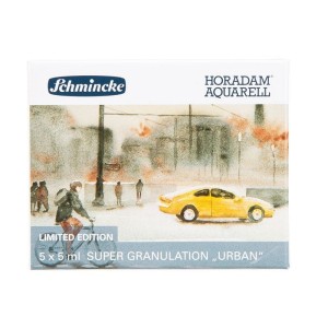 Kit Aquarela Profissional Schmincke Horadam Super Granulation c/5 de 5ml Urban