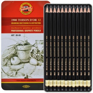 Estojo Lápis Para Desenho Toison D’or 1902	