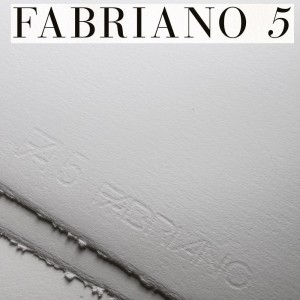 Papel Fabriano 5S Para Aquarela 300g/m² 50X70cm