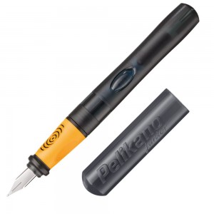 Caneta Tinteiro Pelikano Junior Grey P/ Canhotos 