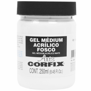 Gel Medium Acrílico Fosco Corfix Arts 250ml