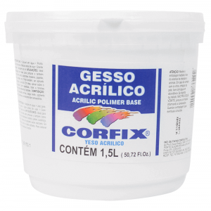 Gesso Acrílico Corfix 1,5L