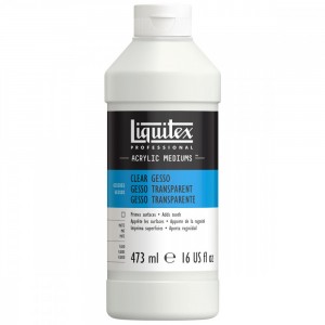 Gesso Acrílico Transparente 473ml Liquitex