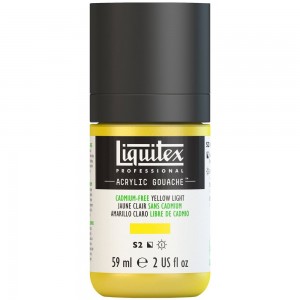 Tinta Guache Acrílica Liquitex 59ml S2 889 Cadmium Free Yellow Light