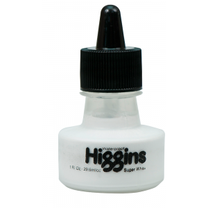 Tinta Higgins Para Desenho Super White Ink 29,6ml