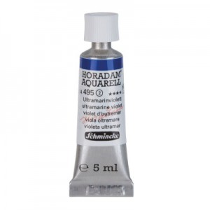 Aquarela Profissional Schmincke Horadam 5ml  S2 495 Ultramarine Violet
