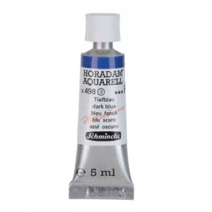 Aquarela Profissional Schmincke Horadam 5ml  S3 498 Dark Blue