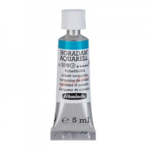 Aquarela Profissional Schmincke Horadam 5ml S4 509 Cobalt Turquoise