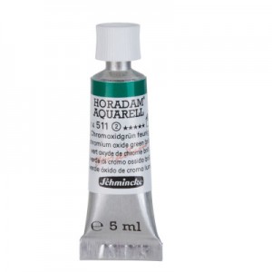 Aquarela Profissional Schmincke Horadam 5ml S2 511 Chromium Oxide Green Brilliant