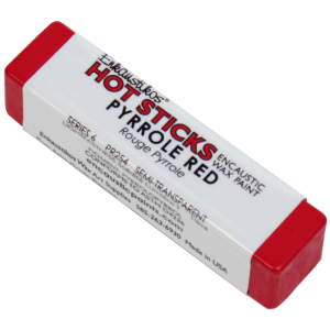 Bastão Encáustica Hot Sticks Pyrrole Red G6
