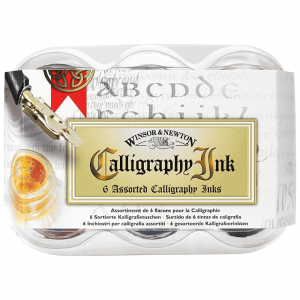 Estojo de Tinta Para Caligrafia Winsor & Newton 06 Cores