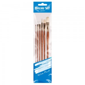 Kit de Pincel para Pintura Artística Sinoart C/6 SFB0273 