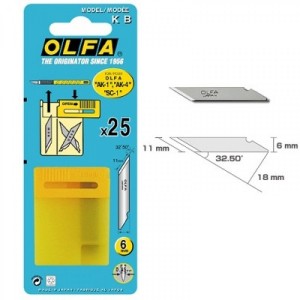 Lâmina Para Estilete Olfa KB/25B