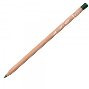 Lápis de Cor Luminance Caran d'Ache 719 Dark Phtalocyanine Green