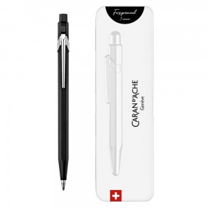 Lapiseira Caran d'Ache 3.0mm Preta Edição Especial Com Estojo