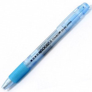 Caneta Borracha MONO Knock 3.8mm Azul