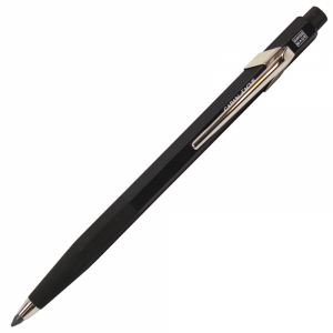 Lapiseira Caran d'Ache Preta Aspera C/ Apontador Preto 3.0mm