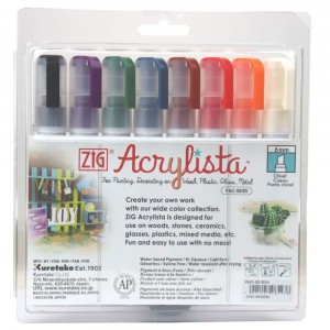 Marcador Artístico Zig Acrylista Kuretake PAC-50/8VA  08 Modern Cores