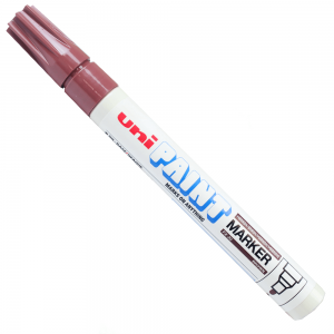 Marcador Paint Marker Uni PX-20 Marrom