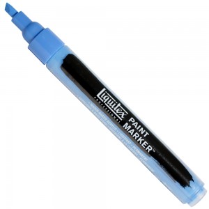 Marcador Paint Marker Fluorescent Blue 984 4mm