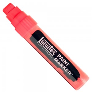 Marcador Liquitex Paint Marker 15mm Fluorescent Red