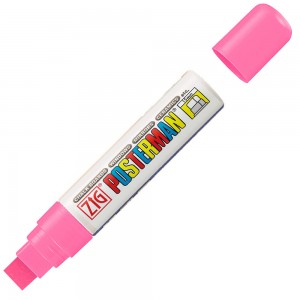 Marcador Zig Posterman Kuretake Fluorescent Pink PMA-120