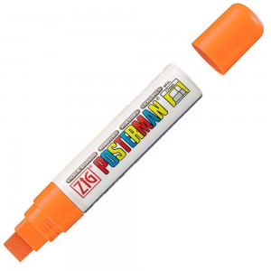 Marcador Zig Posterman Kuretake Orange PMA-120