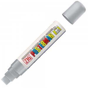 Marcador Zig Posterman Kuretake Silver Metalica PMA-120