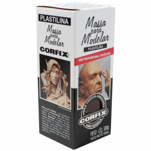 Massa Para Modelar Corfix 500g Dark Chocolate