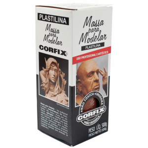 Massa Para Modelar Corfix 500g Mahogany