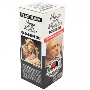 Massa Para Modelar Corfix 500g Terra Queimada