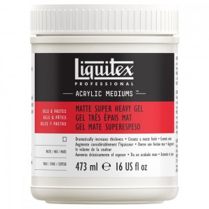 Gel Medium Acrílico Fosco Liquitex Super Heavy 473ml 5816