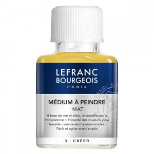 Medium Pintura Óleo Fosco Lefranc & Bourgeois 75ml