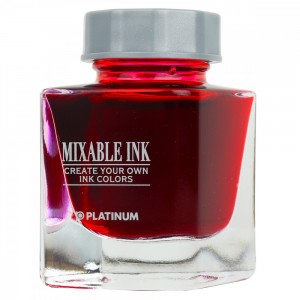 Tinta Para Caneta Tinteiro Platinum Miscível Flame Red 20ml 